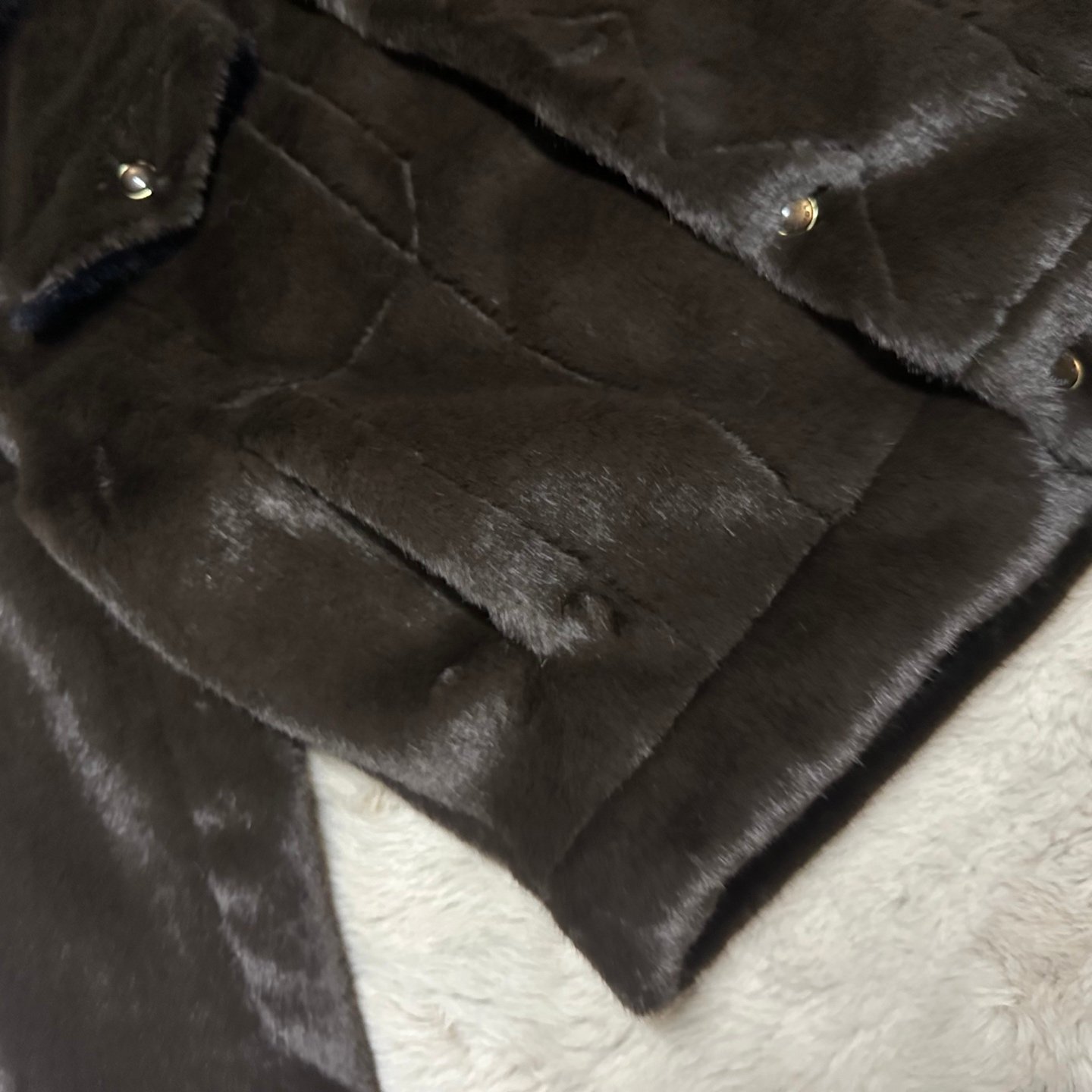 Louis Vuitton Mink Trucker Jacket M6012602 - Image 5