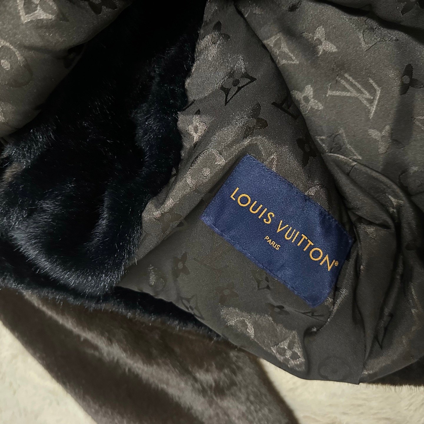 Louis Vuitton Mink Trucker Jacket M6012602 - Image 6