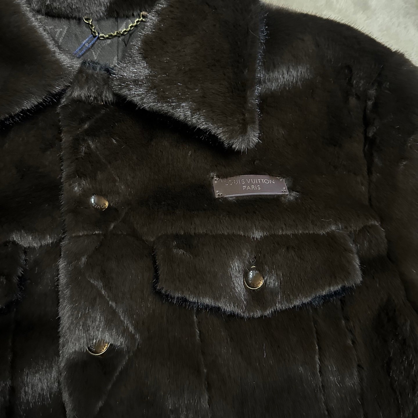 Louis Vuitton Mink Trucker Jacket M6012602 - Image 8