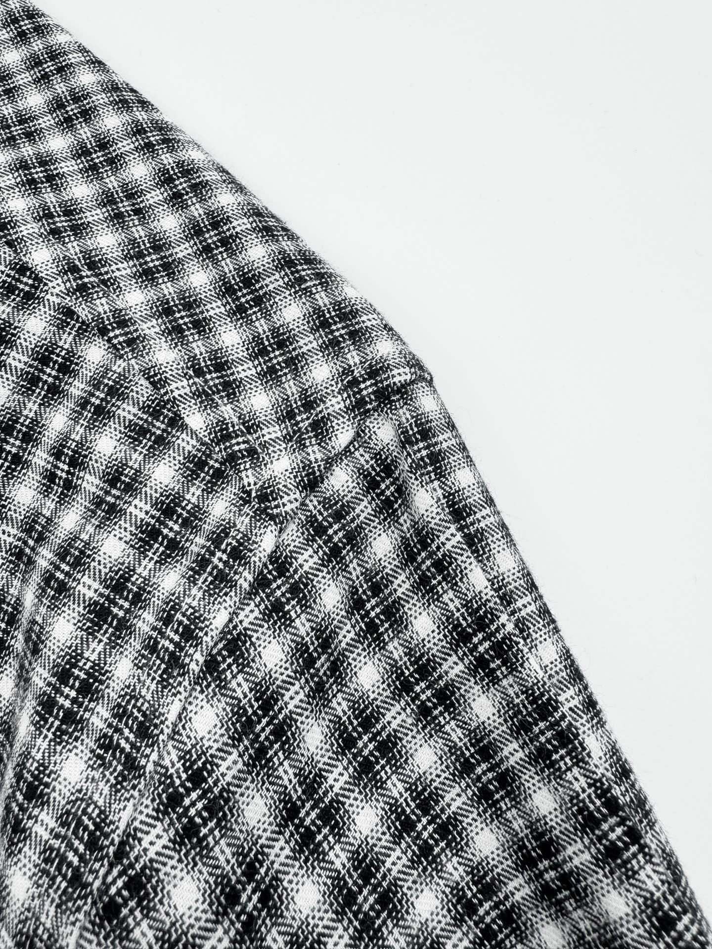 Acne Studios - Flannel button-up shirt M6012603 - Image 5