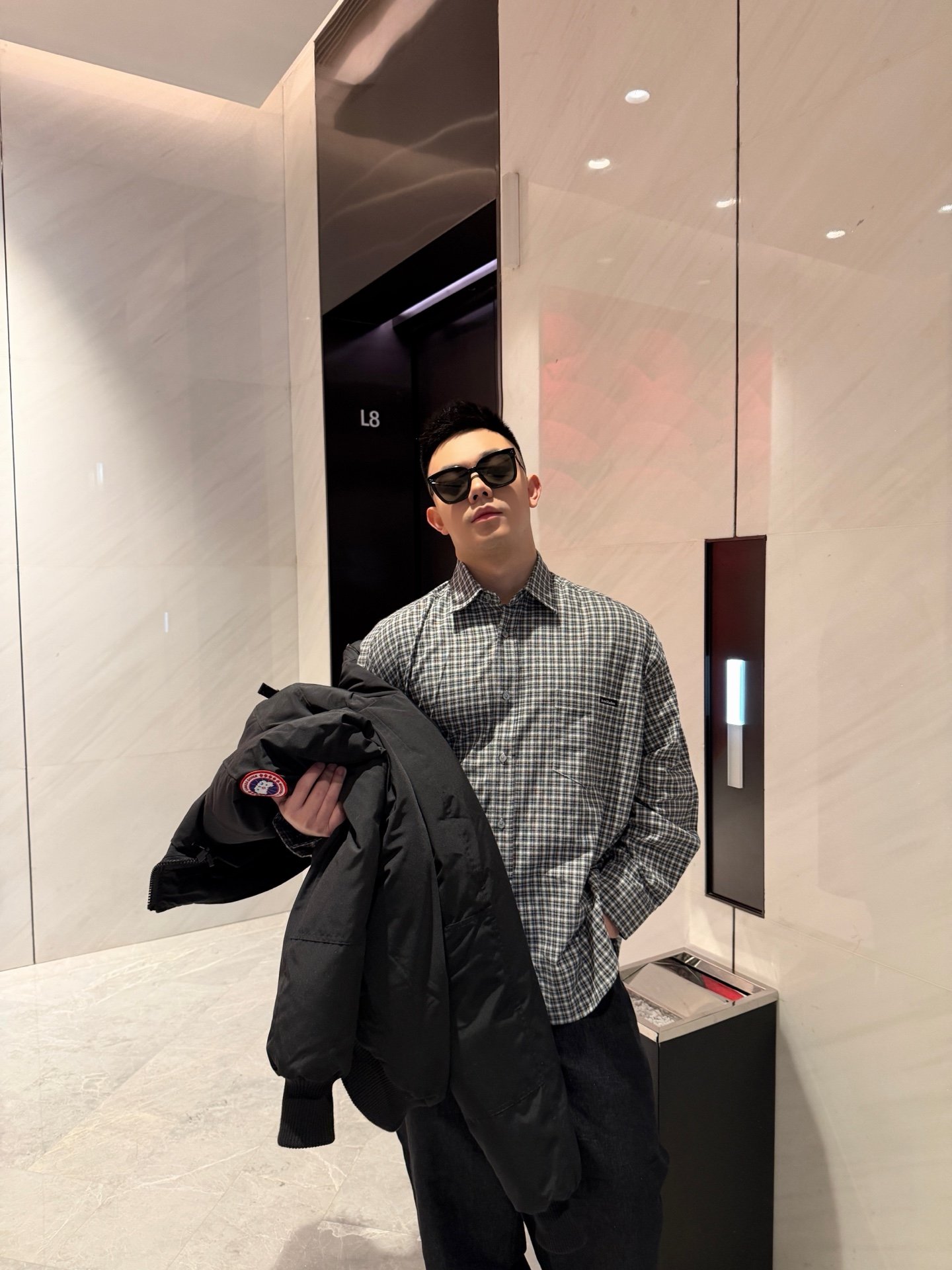 Acne Studios - Flannel button-up shirt M6012603 - Image 10