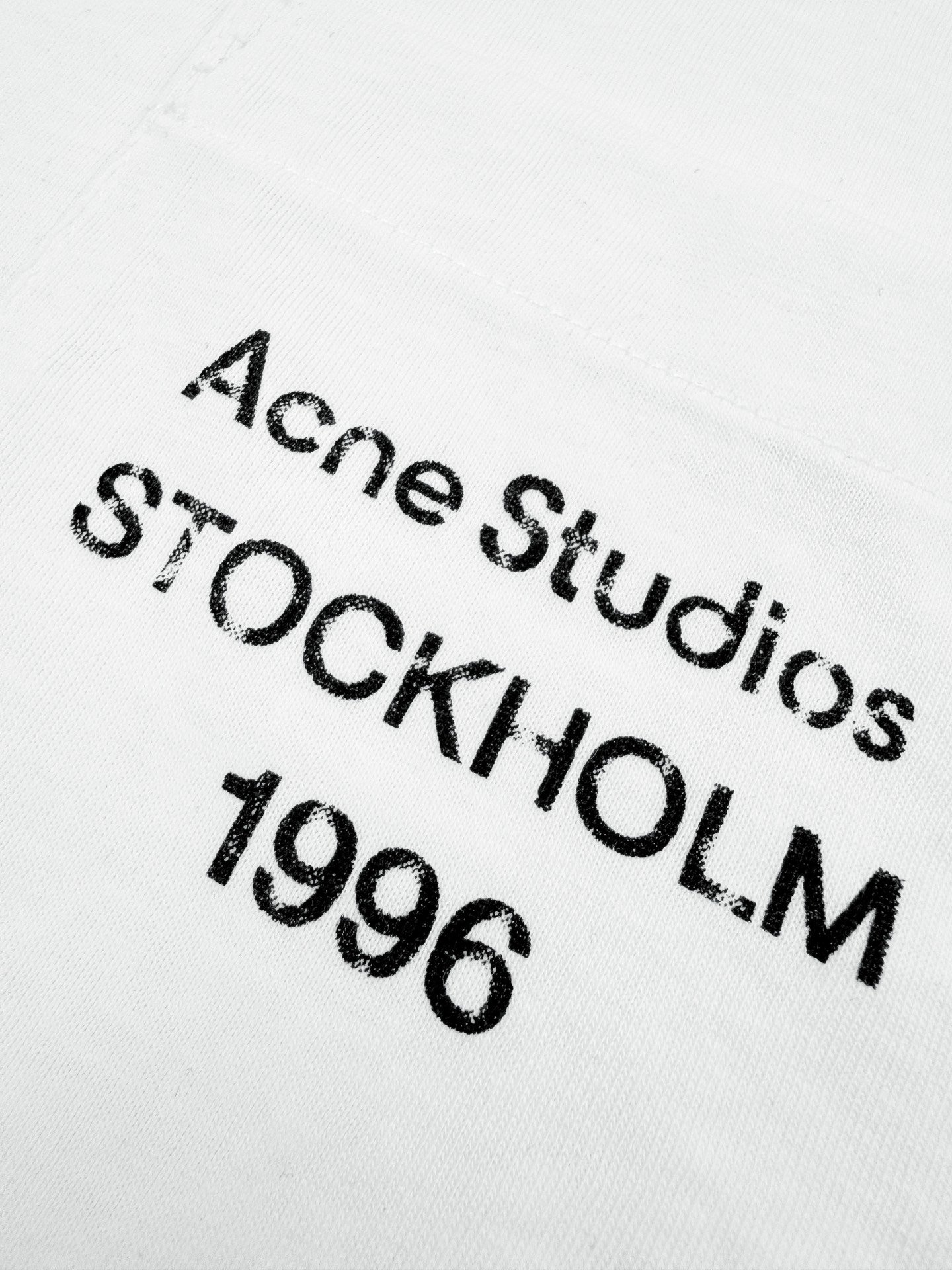 Acne Studios 1996 logo t-shirt M6012604 - Image 8