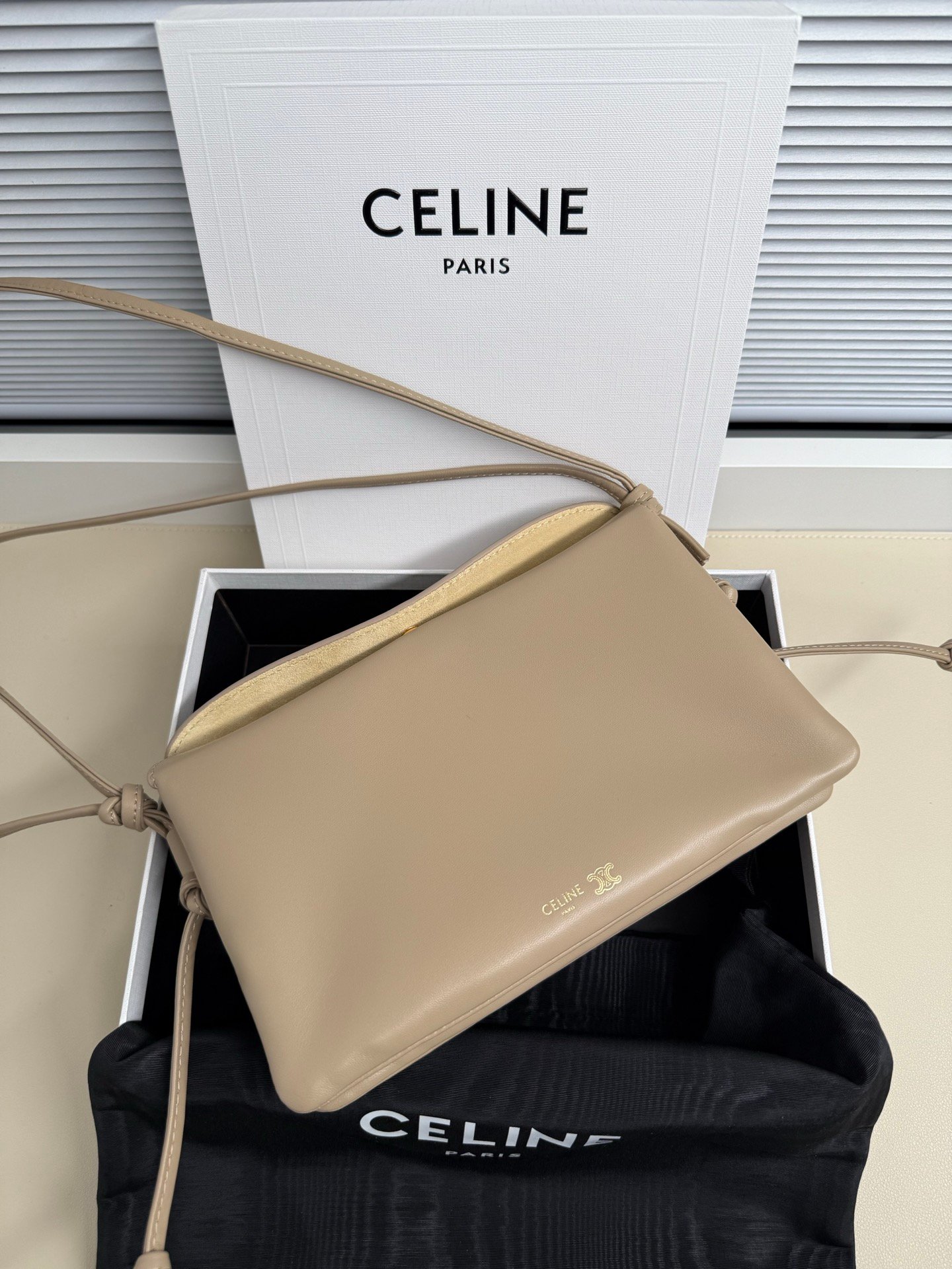 Celine Women's Trio Leather Mini Bag B6012702 - Image 11