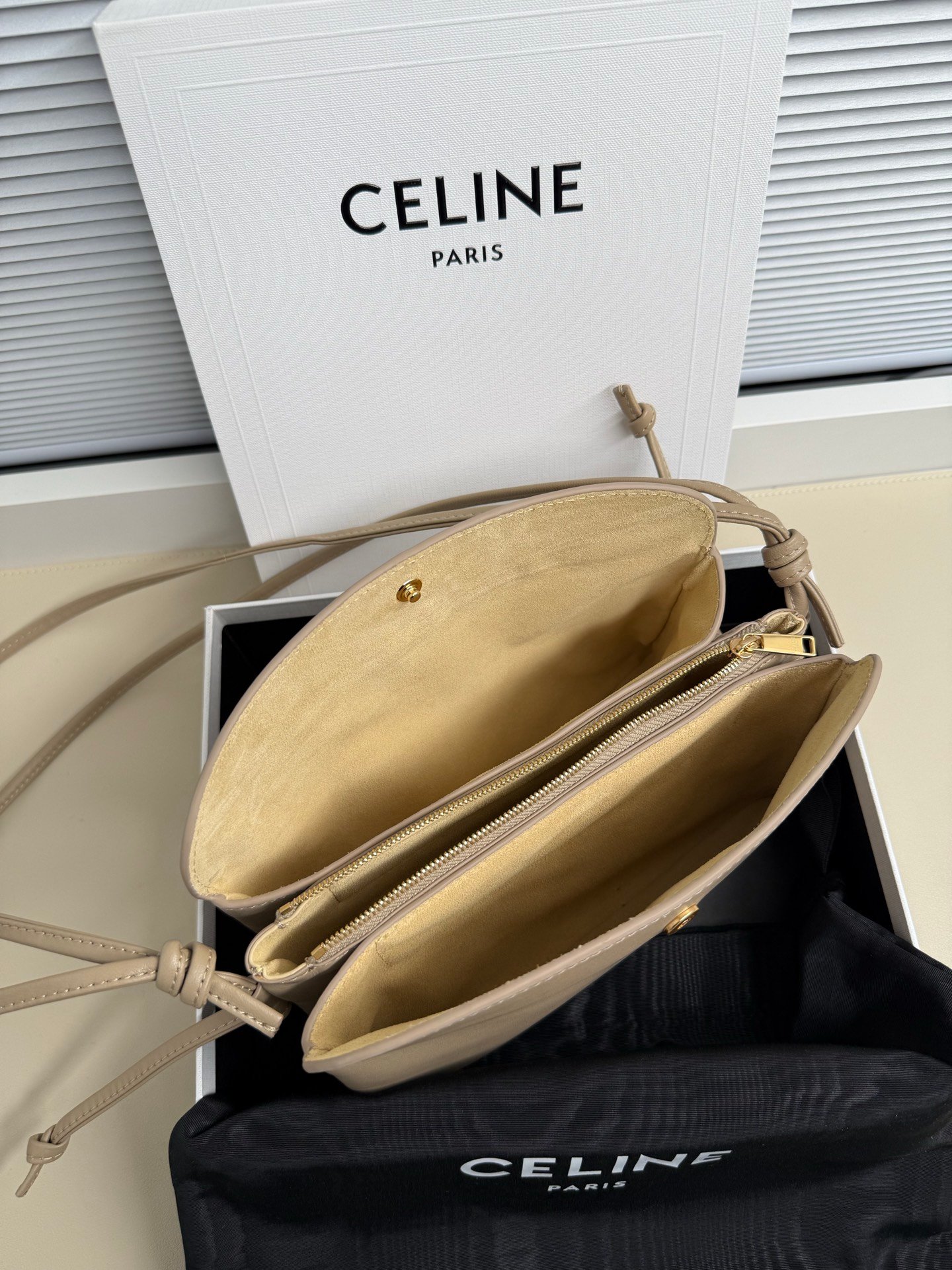 Celine Women's Trio Leather Mini Bag B6012702 - Image 12