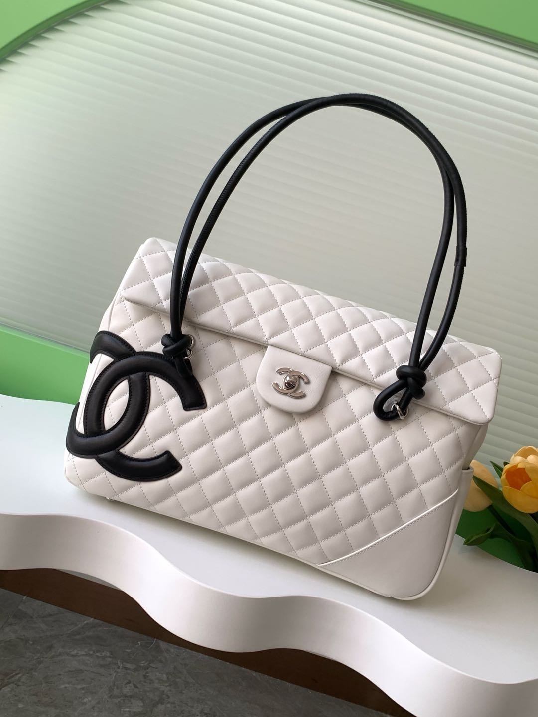 Chanel Quilted Cambon Ligne Large Flap Tote Bag B6012904 - Image 8