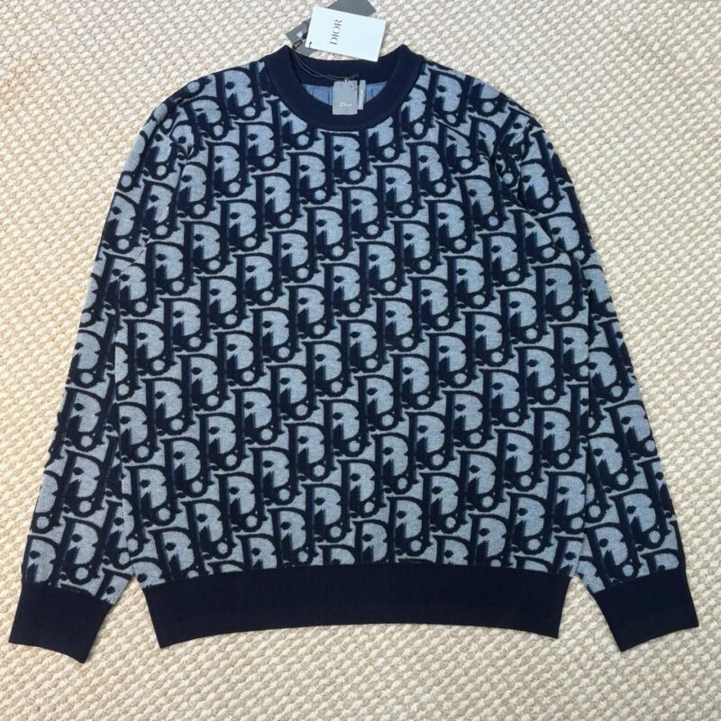 Dior Oblique Striped Wool Sweater M6013004