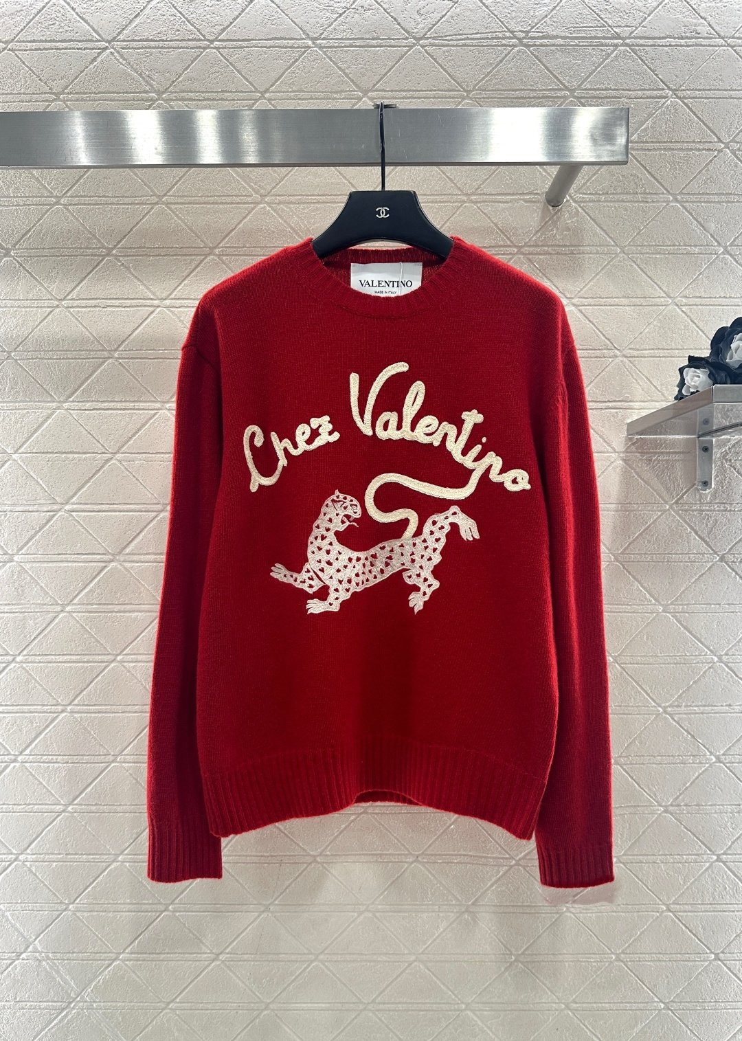 GARAVANI Embroidered wool sweater W6013105
