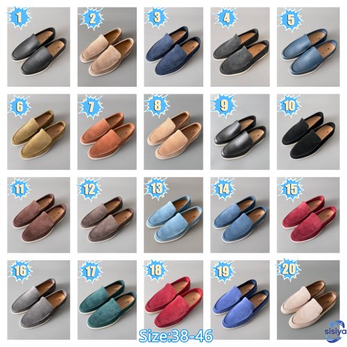 Loro Piana Round-Toe Low-Top Ankle Strap Loafers M6010205