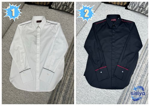 Gucci dress shirt with piping details M6012803