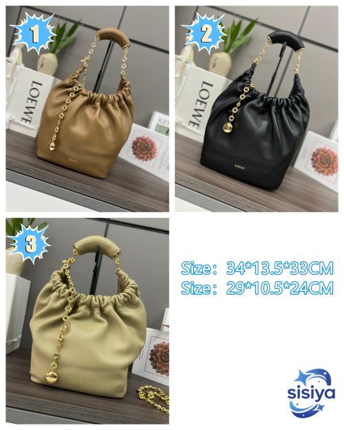 Loewe Napa Leather Squeeze Handbag B6021001