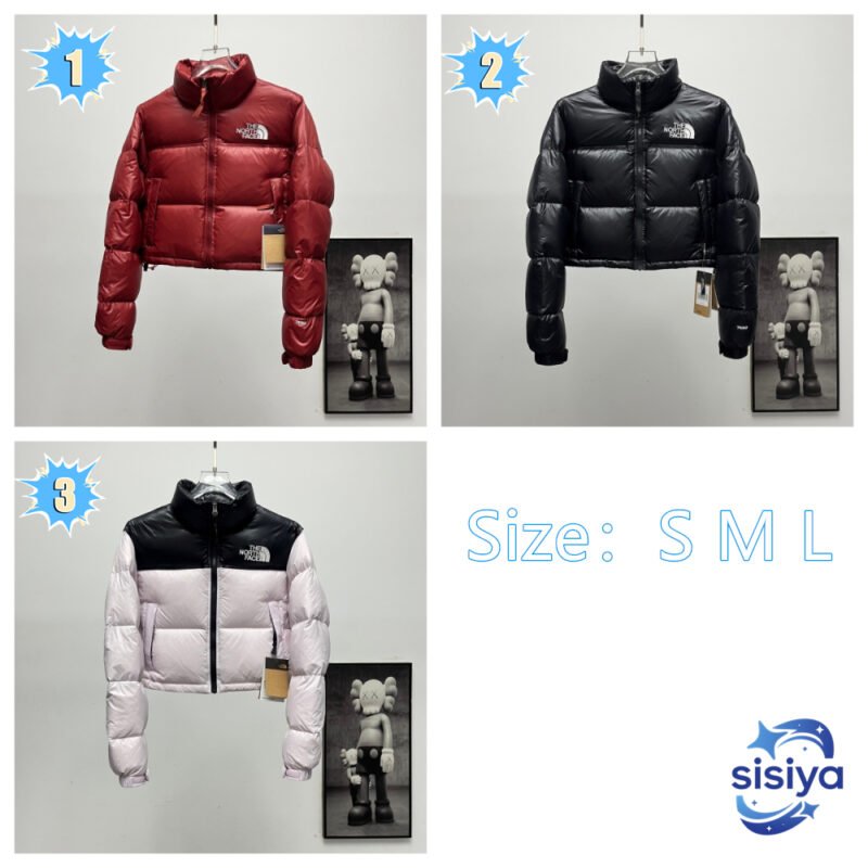 The North Face short-sleeved down jacket W6021801