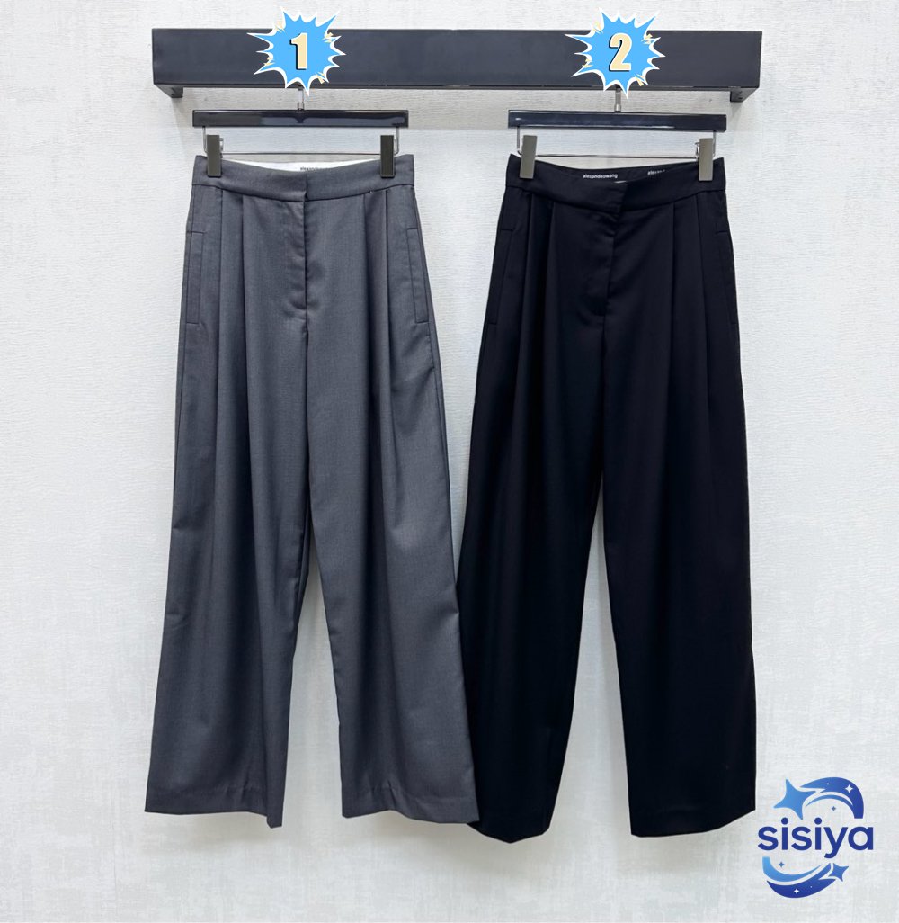 Alexander Wang high-waisted straight-leg suit pants W6021803
