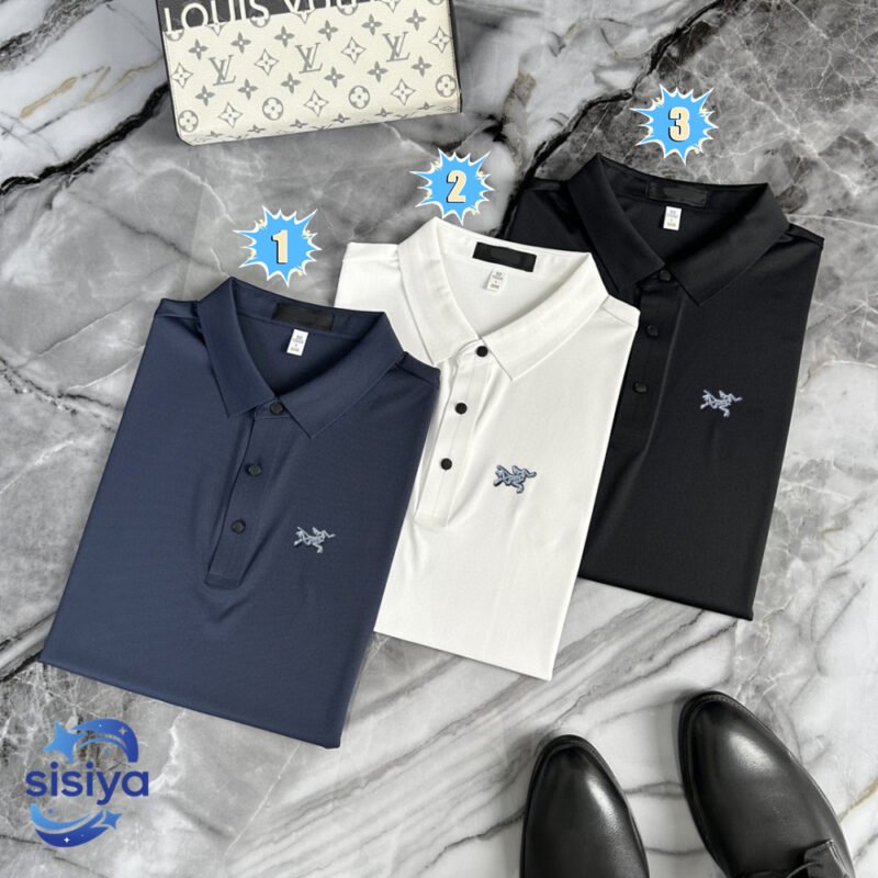 Arc'teryx Invisible Adhesive Ice Silk Casual Business Short-Sleeved Polo Shirt M6022102