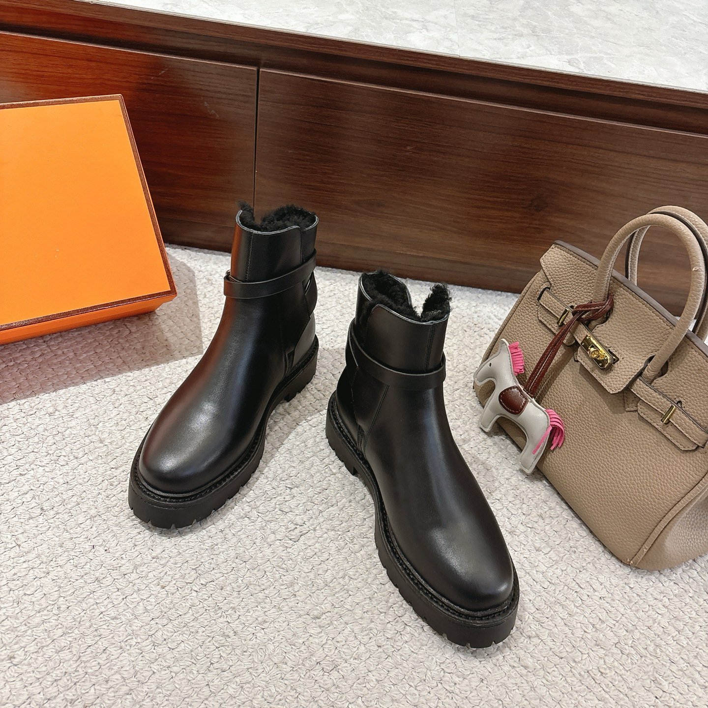 Hermès Jeff ankle boot B6020208 - Image 3