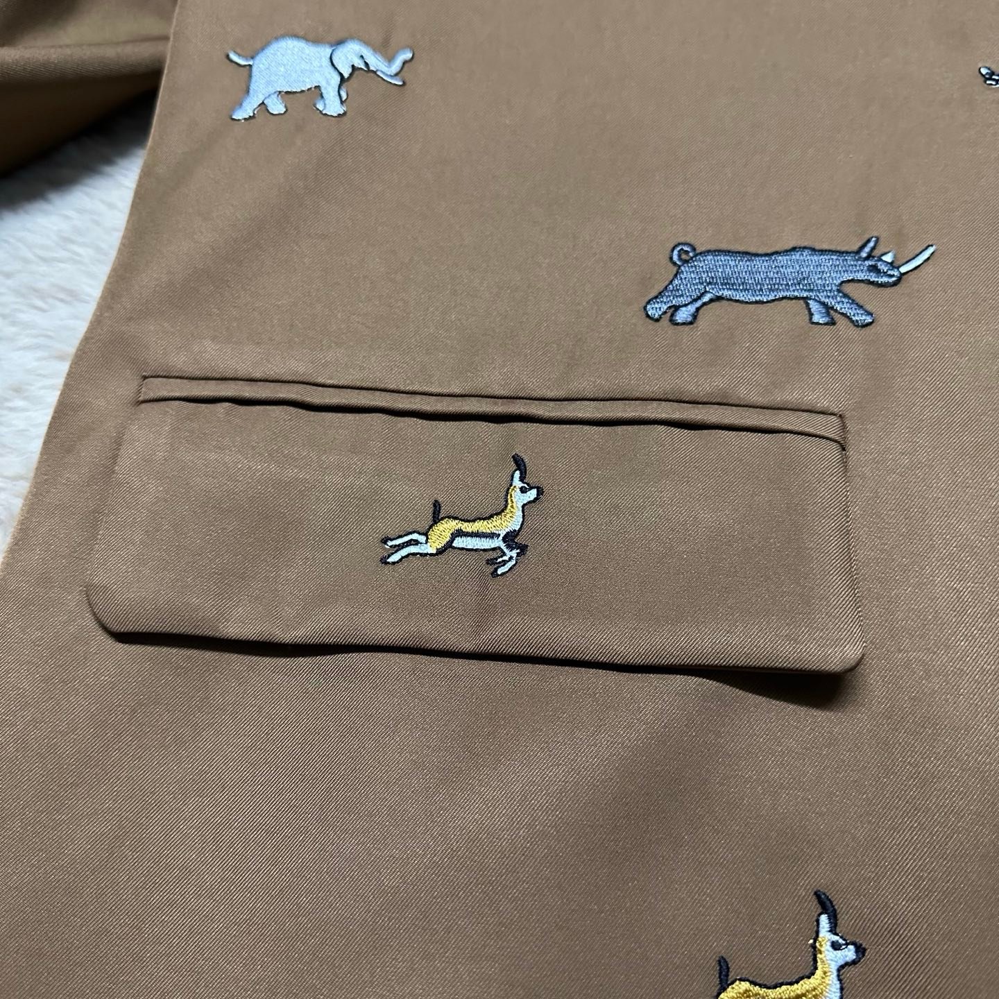 LV Animal Embroidery Suit M6020403 - Image 4
