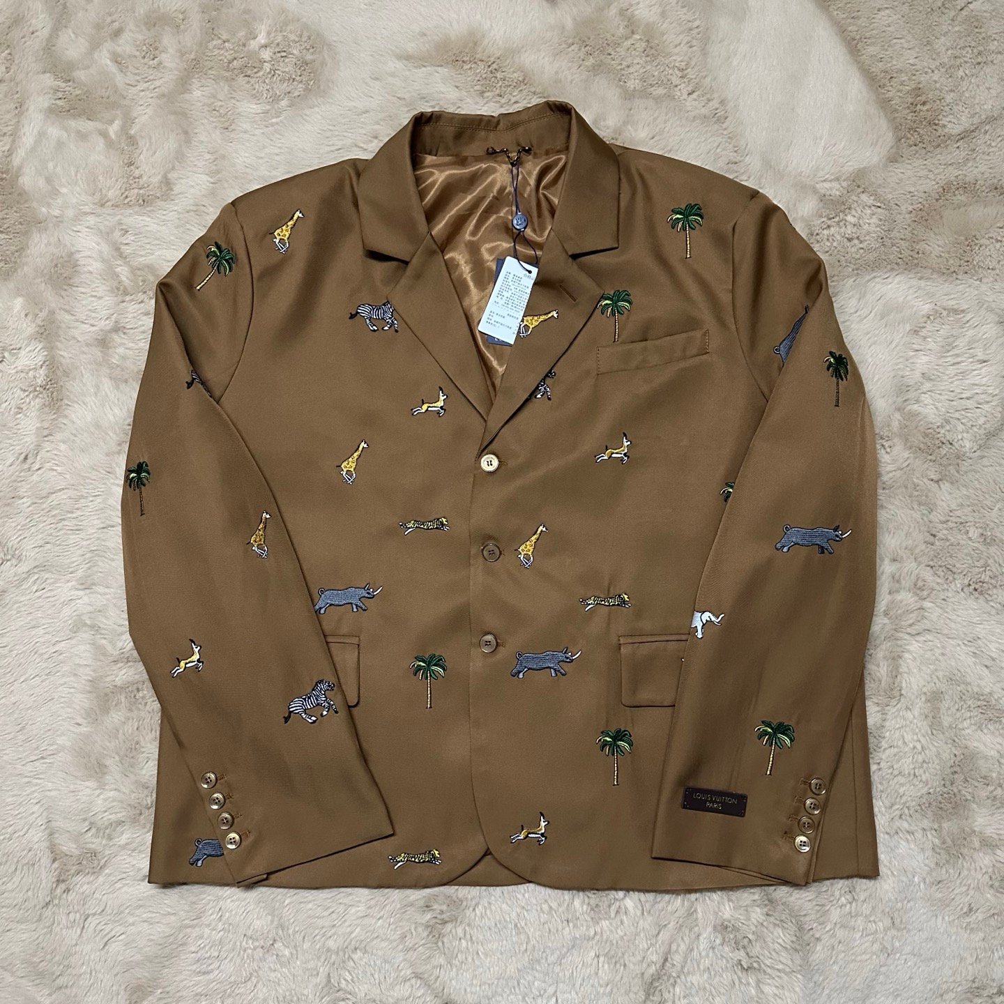 LV Animal Embroidery Suit M6020403