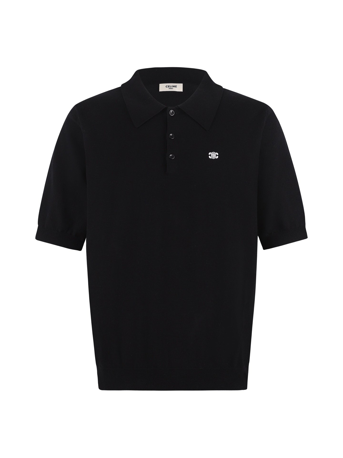 CELINE Triomphe Polo in Fine Cotton M6020407 - Image 5