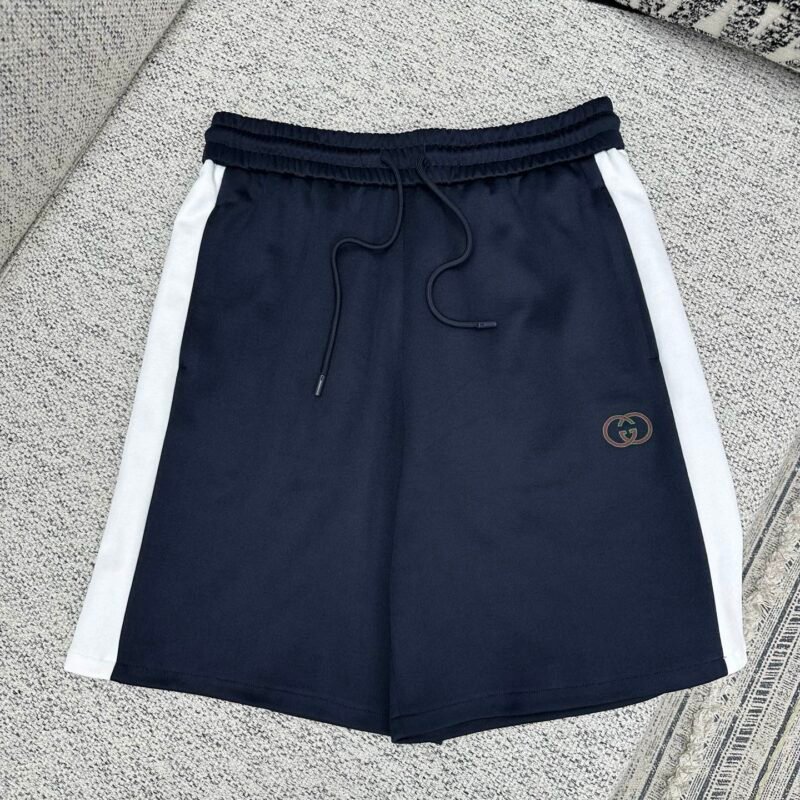 Gucci Technical jersey shorts with embroidery M6020408