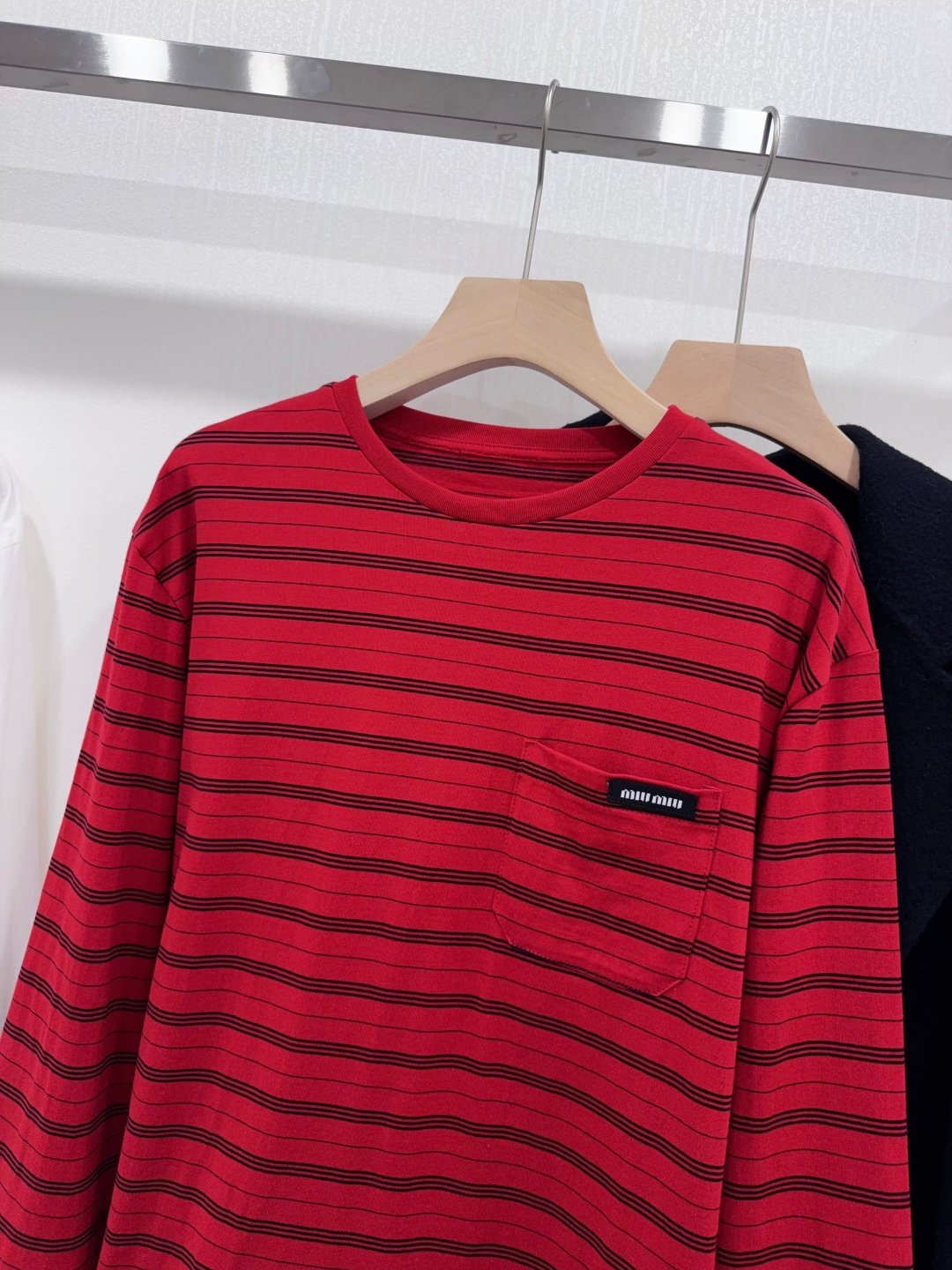 Miu Miu cotton jersey T-shirt W6020508 - Image 4