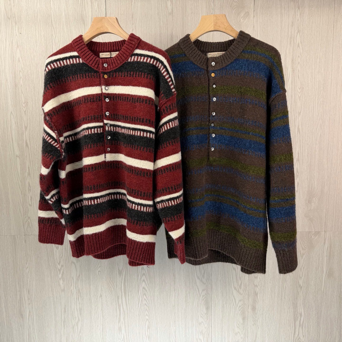 Bottega Veneta Striped wool polo sweater M6020701 - Image 2