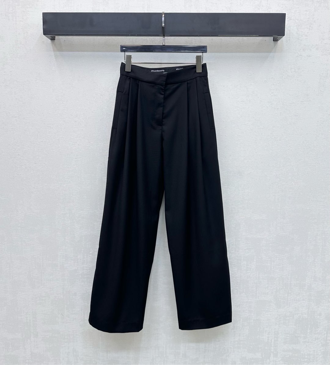 Alexander Wang high-waisted straight-leg suit pants W6021803 - Image 2