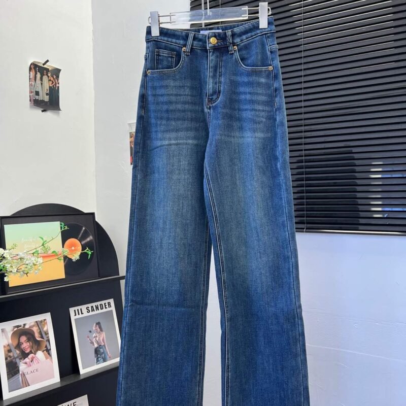 ALO thickened pouch letter thick straight pants W6021804