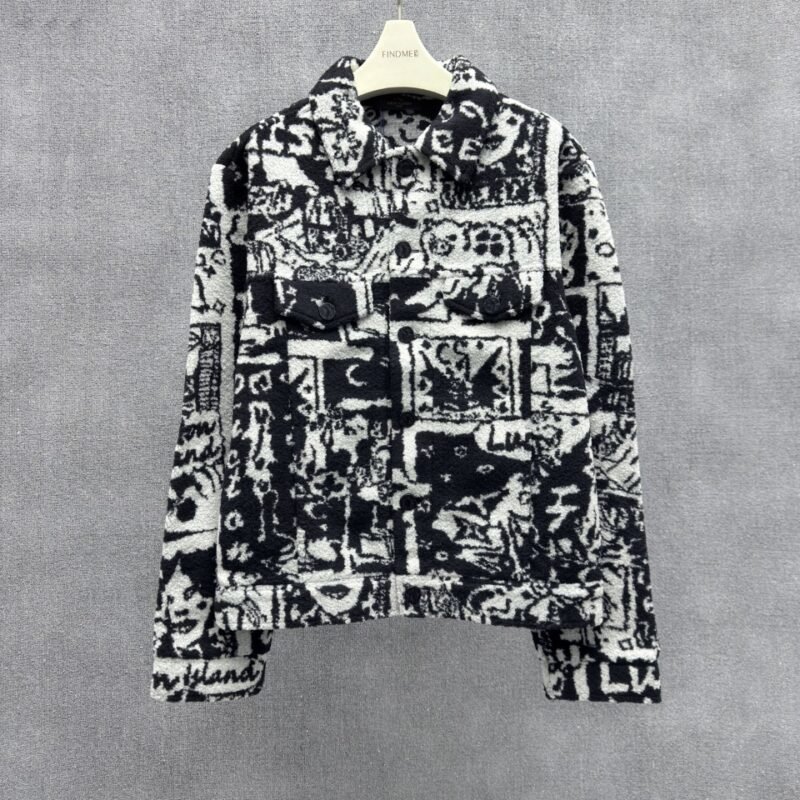 Louis Vuitton Wool Comic Jacket M6022405