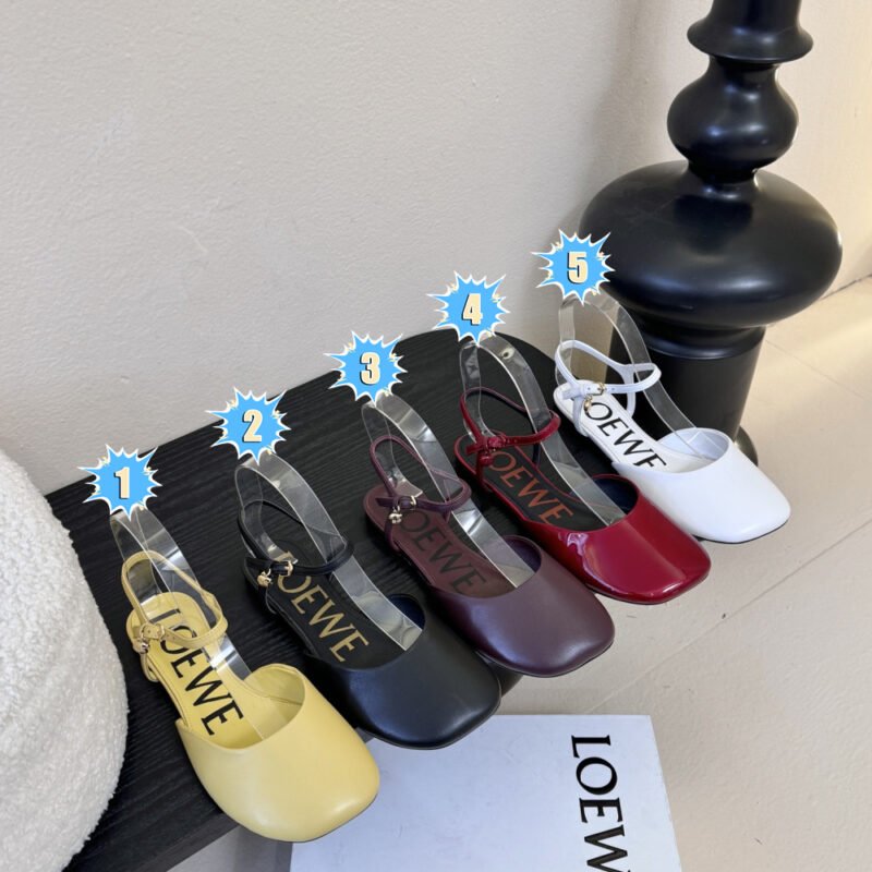 Loewe Toy ankle strap ballerina B6022505