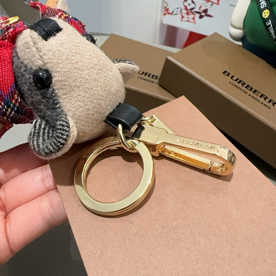 Burberry Thomas Bear Teddy Bear Bag Charm B6022608 - Image 4