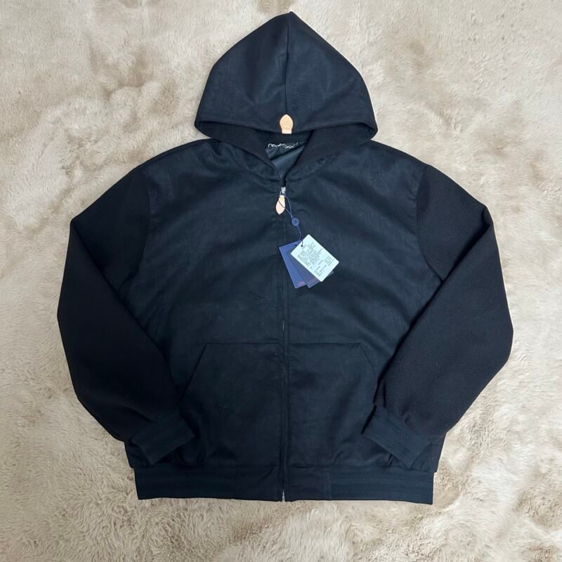 Louis Vuitton Leather Mix Hooded Blouson M6022707