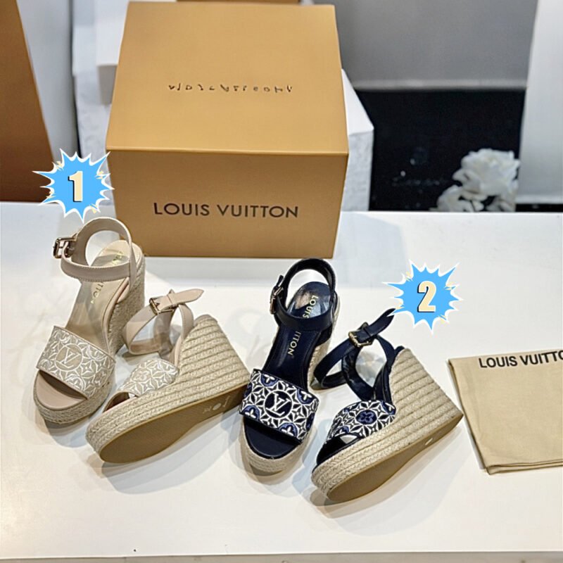 Louis Vuitton Helios Wedge Espadrille B6022706