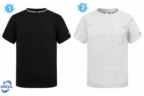 Chrome Hearts neck-logo T-shirt M6020307