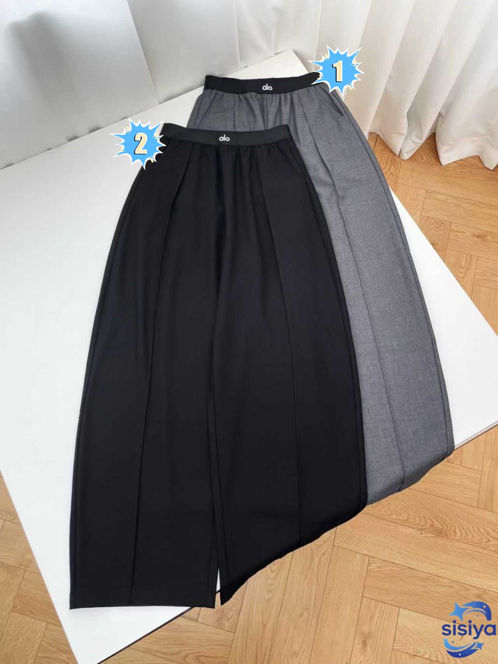 Alo Yoga High-Waist Main Character Wide Leg Trouser W6033102