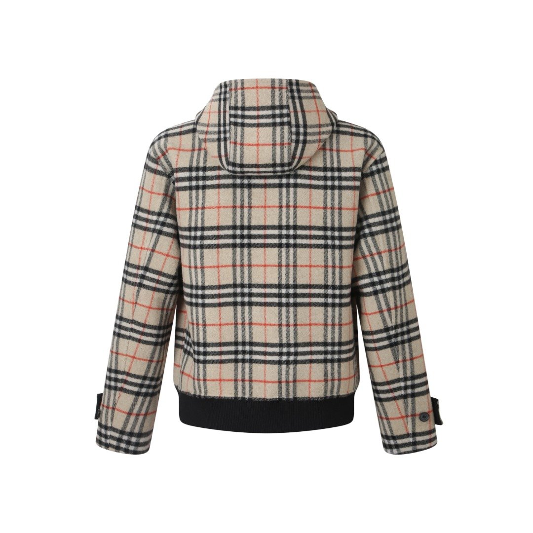 Burberry Reversible Wool Hooded Jacket M6030102 - Image 2