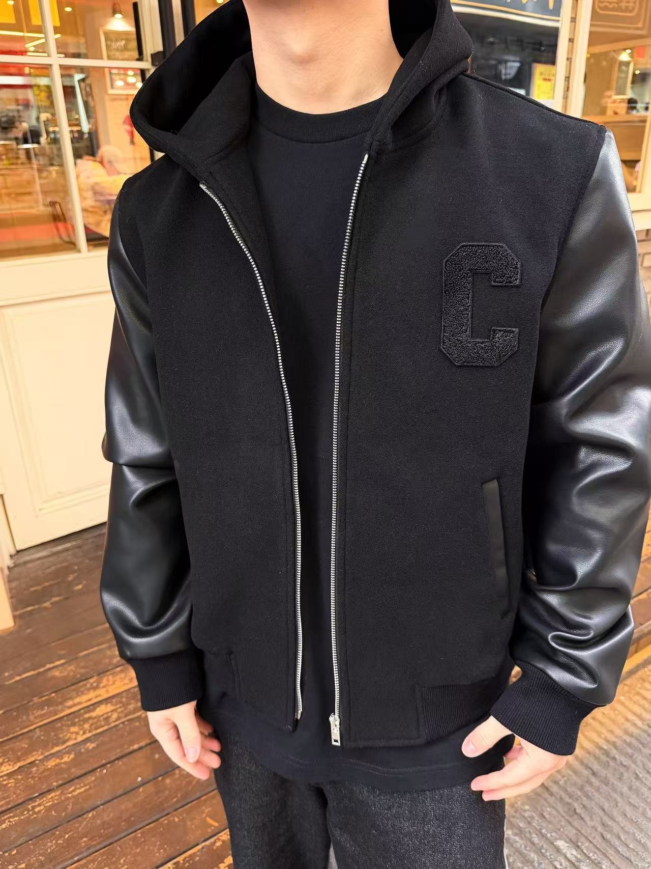 CELINE TEDDY JACKET IN DOUBLE-FACE WOOL M6030104 - Image 6
