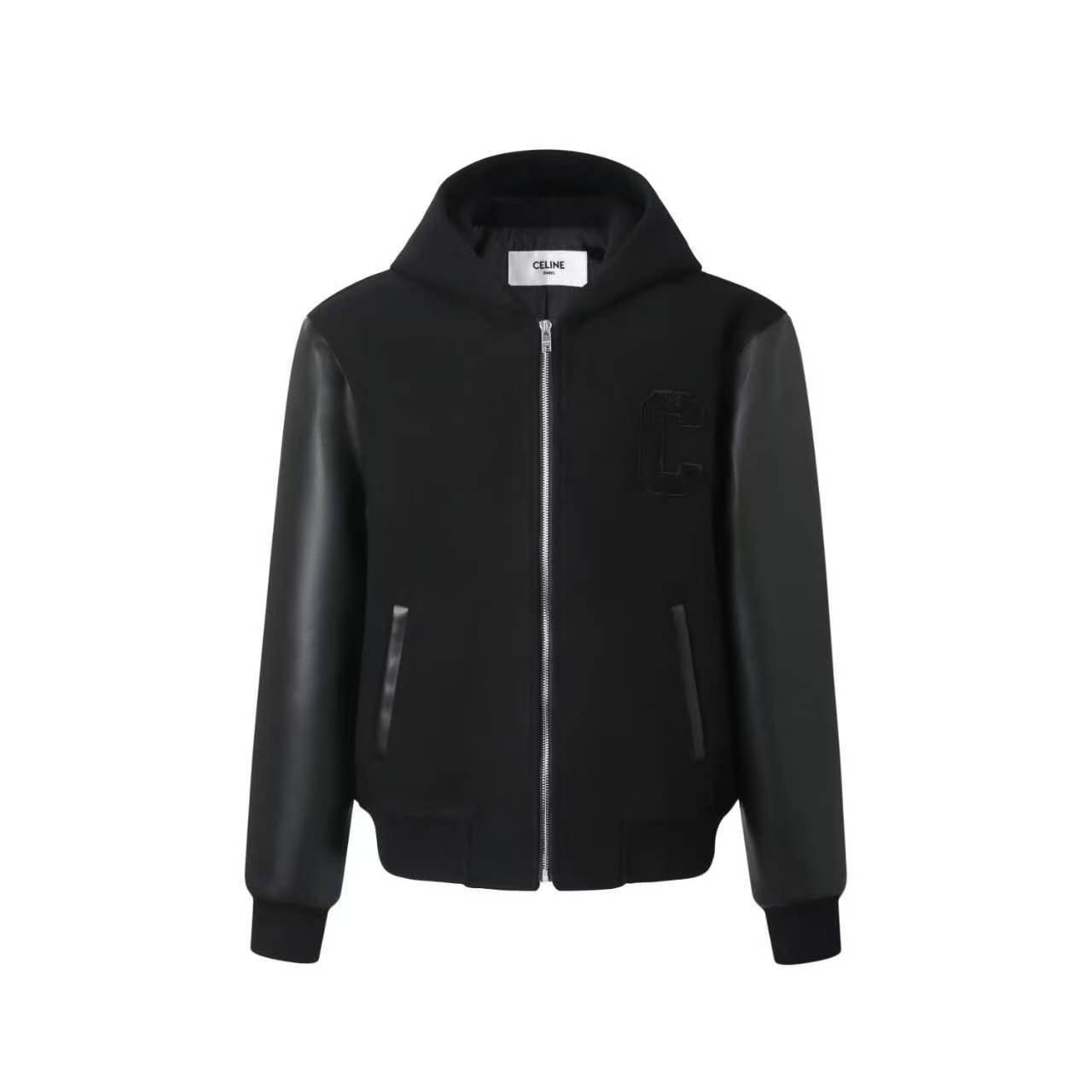 CELINE TEDDY JACKET IN DOUBLE-FACE WOOL M6030104