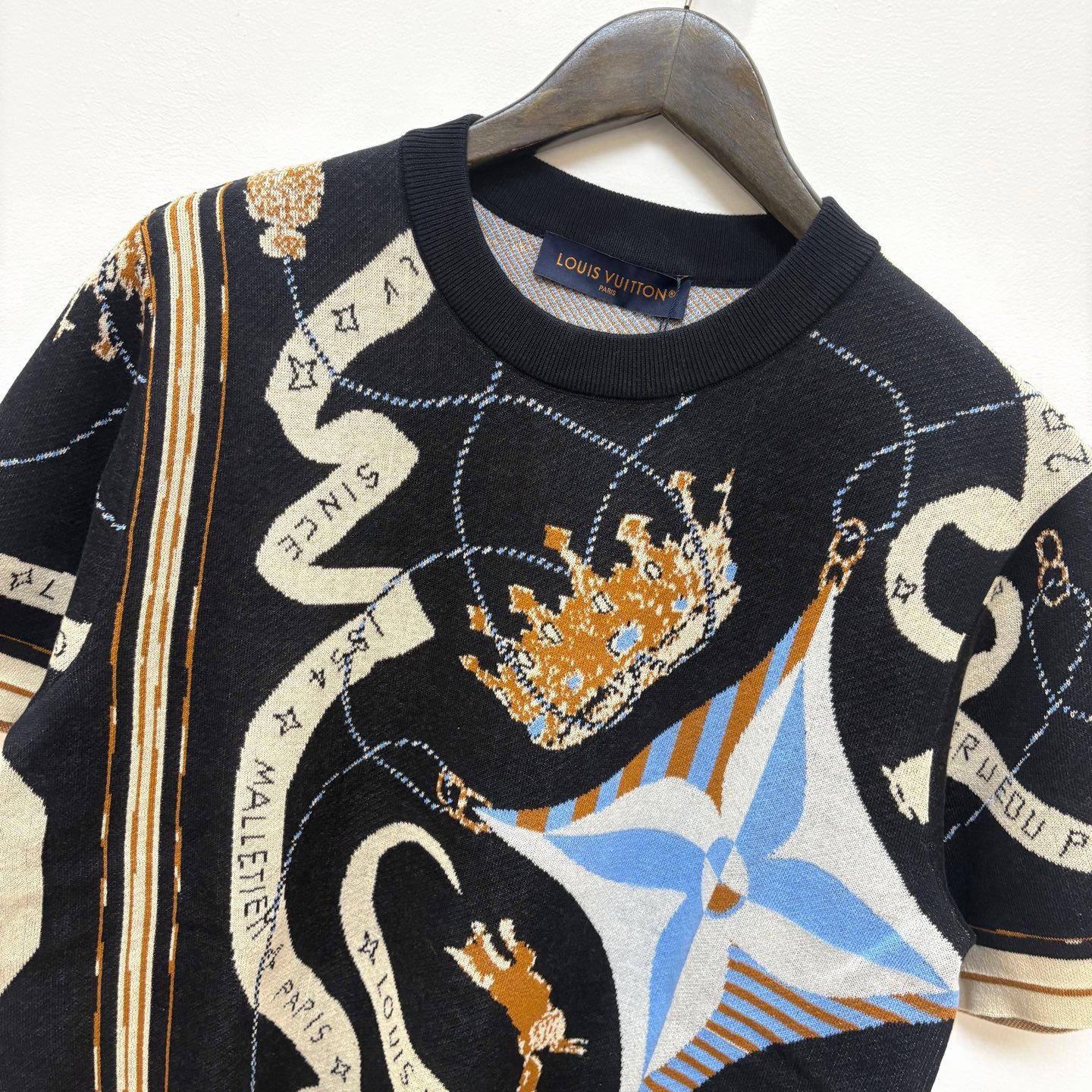 Louis Vuitton Short-Sleeved Jacquard Crewneck M6030407 - Image 4