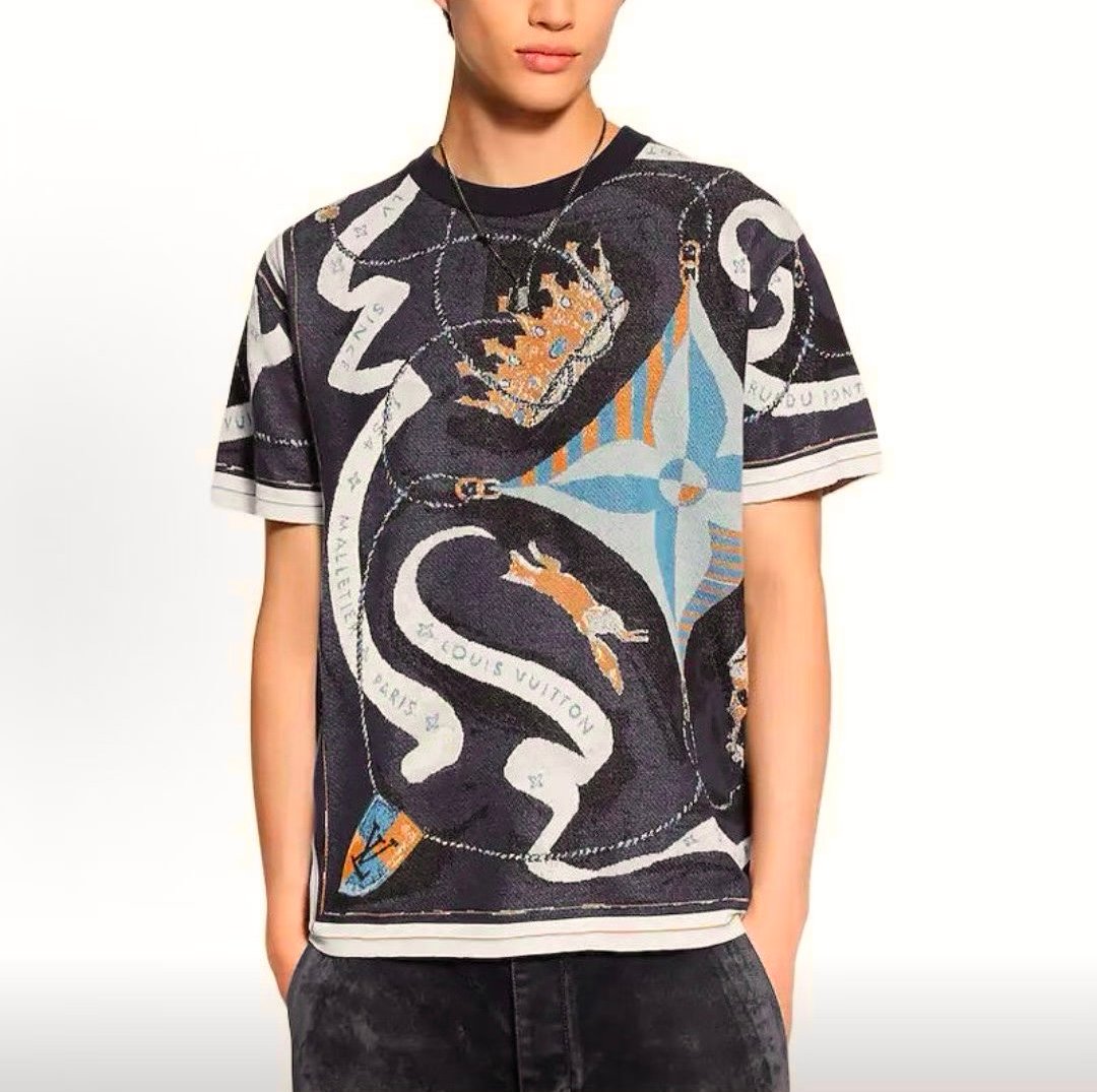 Louis Vuitton Short-Sleeved Jacquard Crewneck M6030407 - Image 5