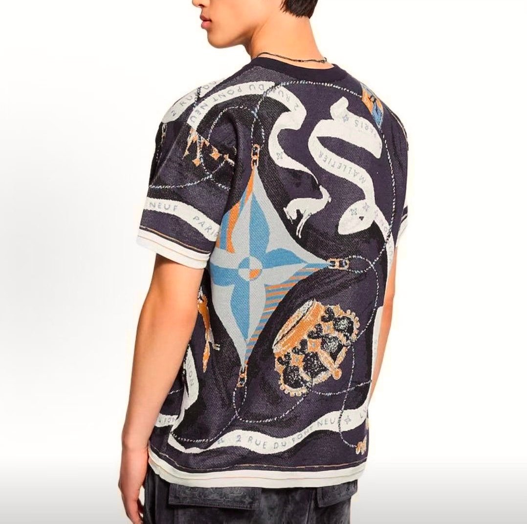Louis Vuitton Short-Sleeved Jacquard Crewneck M6030407 - Image 6