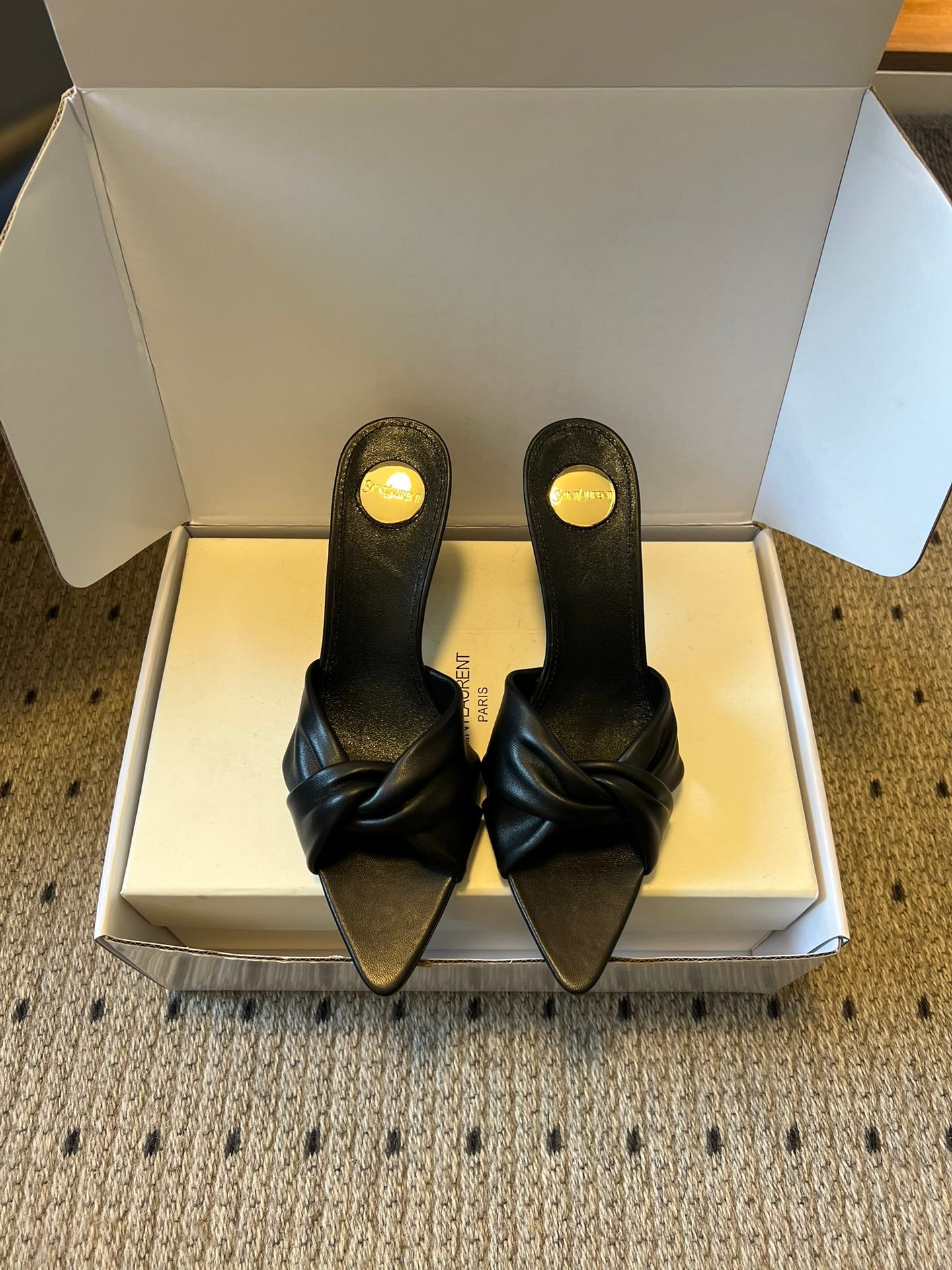 SAINT LAURENT - Franciane mules B6031004 - Image 5