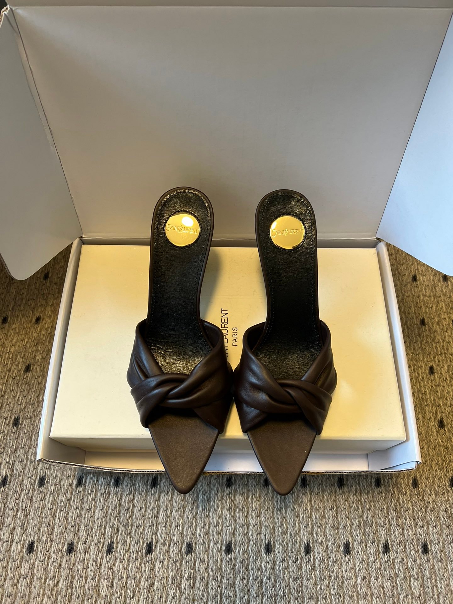 SAINT LAURENT - Franciane mules B6031004 - Image 8