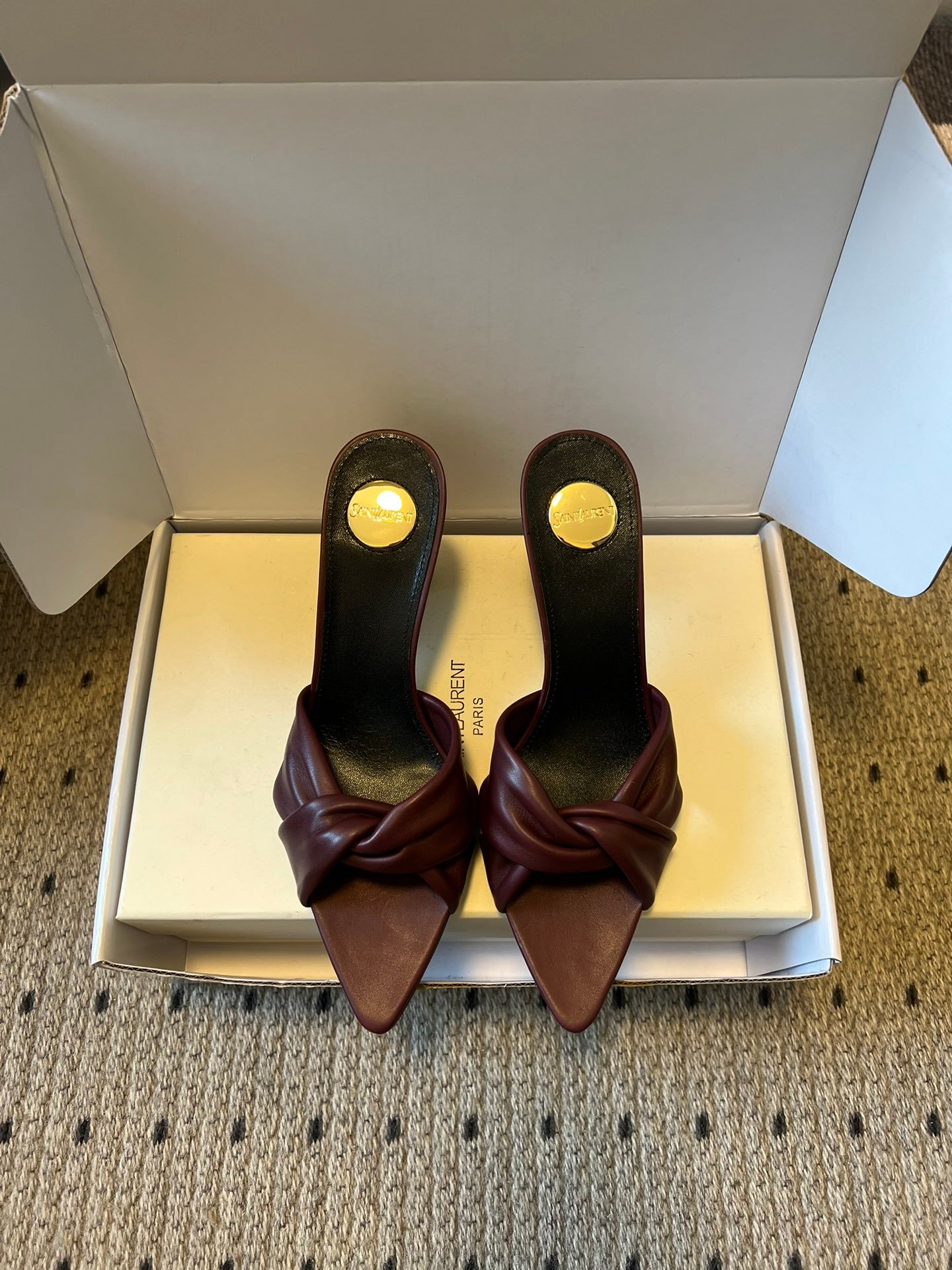 SAINT LAURENT - Franciane mules B6031004 - Image 10