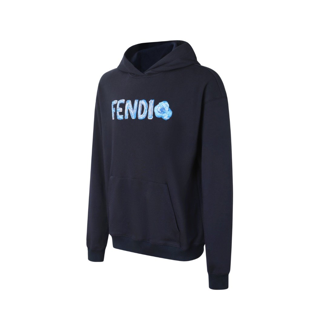 FENDI Sweatshirt Cotton Blue M6031302 - Image 3