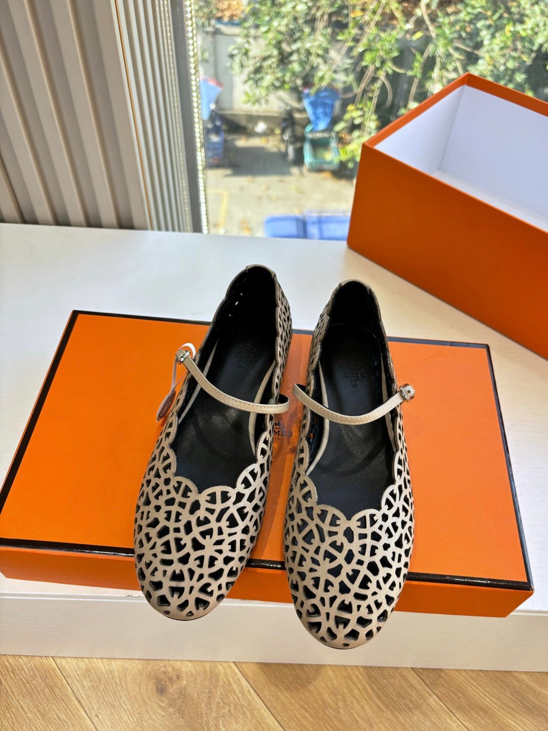 Hermès Meli - Ballet flats - Women's Shoes B6031604 - Image 2