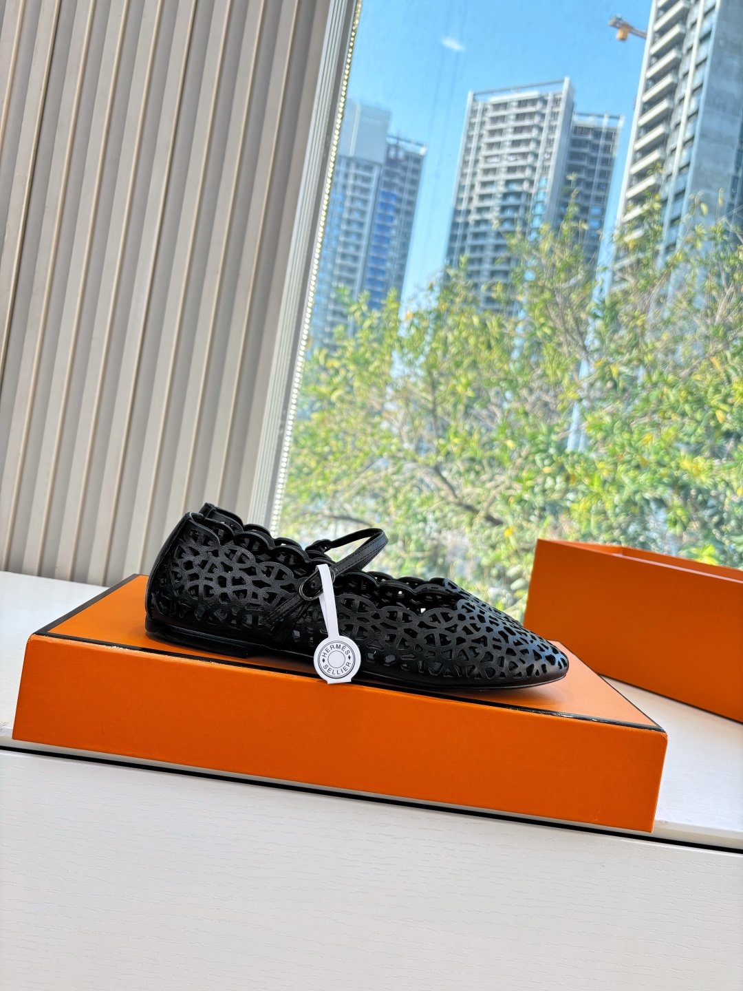 Hermès Meli - Ballet flats - Women's Shoes B6031604 - Image 7