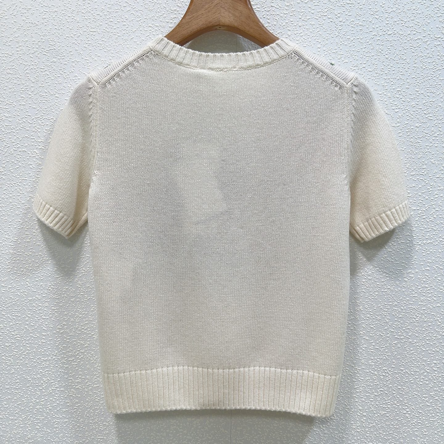 Dior white short-sleeved sweater W6031802 - Image 3