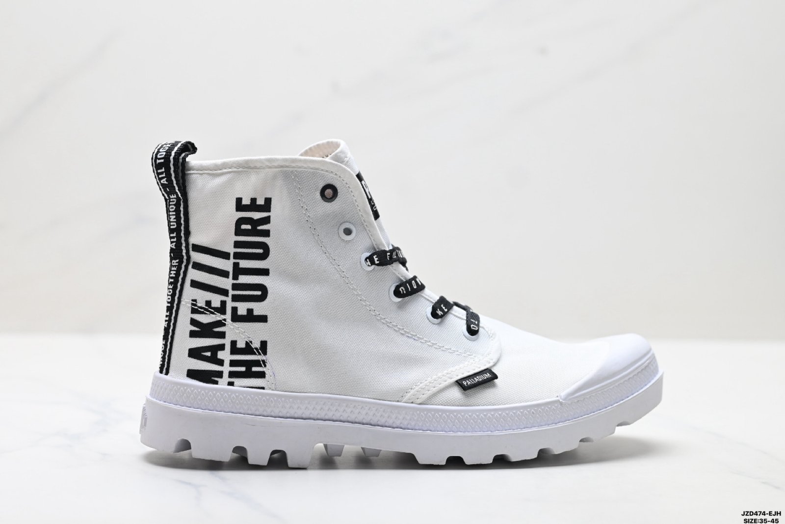 Palladium Pampa Hi Future Casual Slip-On Anti-Slip High-Top Canvas ShoesB6031806 - Image 2