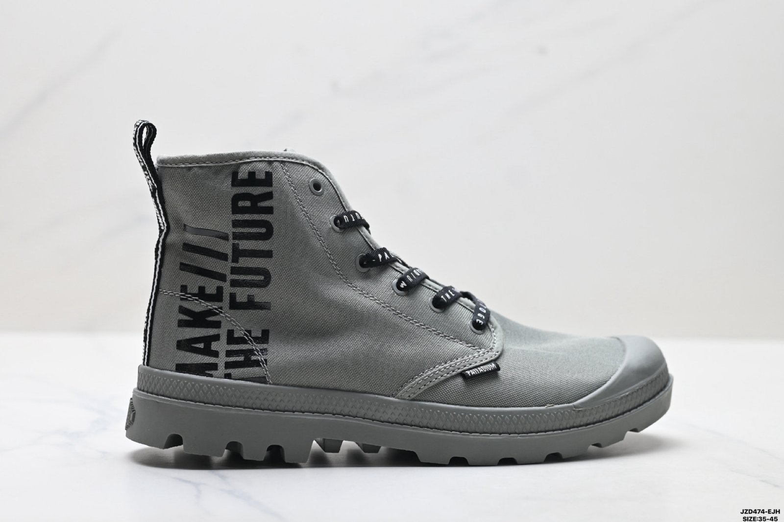 Palladium Pampa Hi Future Casual Slip-On Anti-Slip High-Top Canvas ShoesB6031806 - Image 5