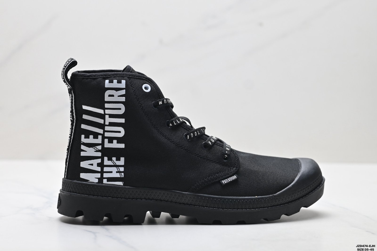 Palladium Pampa Hi Future Casual Slip-On Anti-Slip High-Top Canvas ShoesB6031806 - Image 3