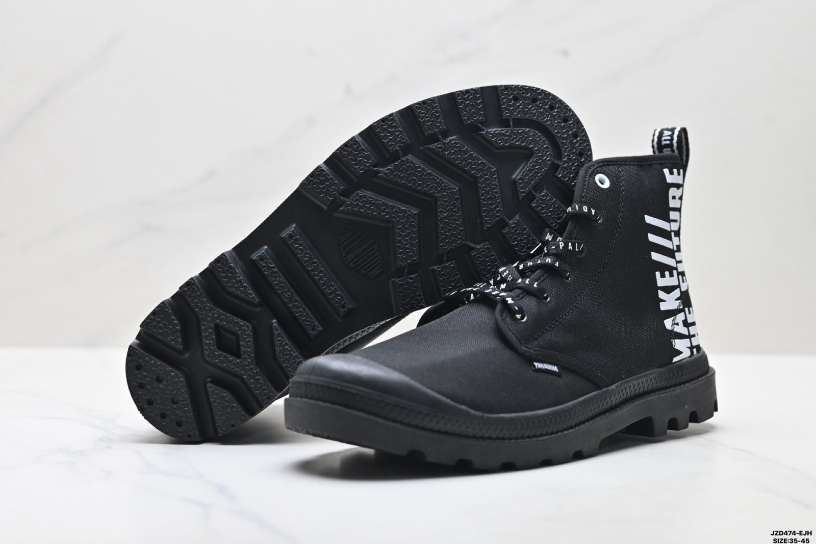 Palladium Pampa Hi Future Casual Slip-On Anti-Slip High-Top Canvas ShoesB6031806 - Image 6